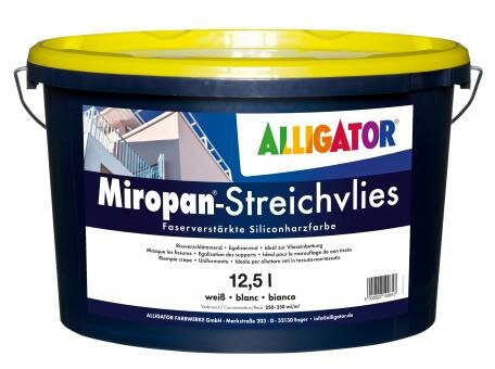 Alligator Miropan Streichvlies 20,0kg weiß 
